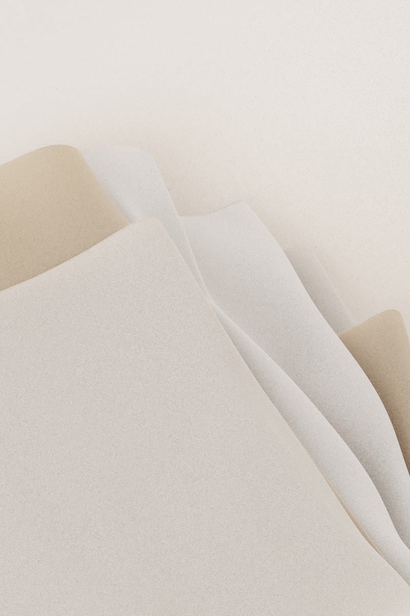 A close up of a white sheet of paper